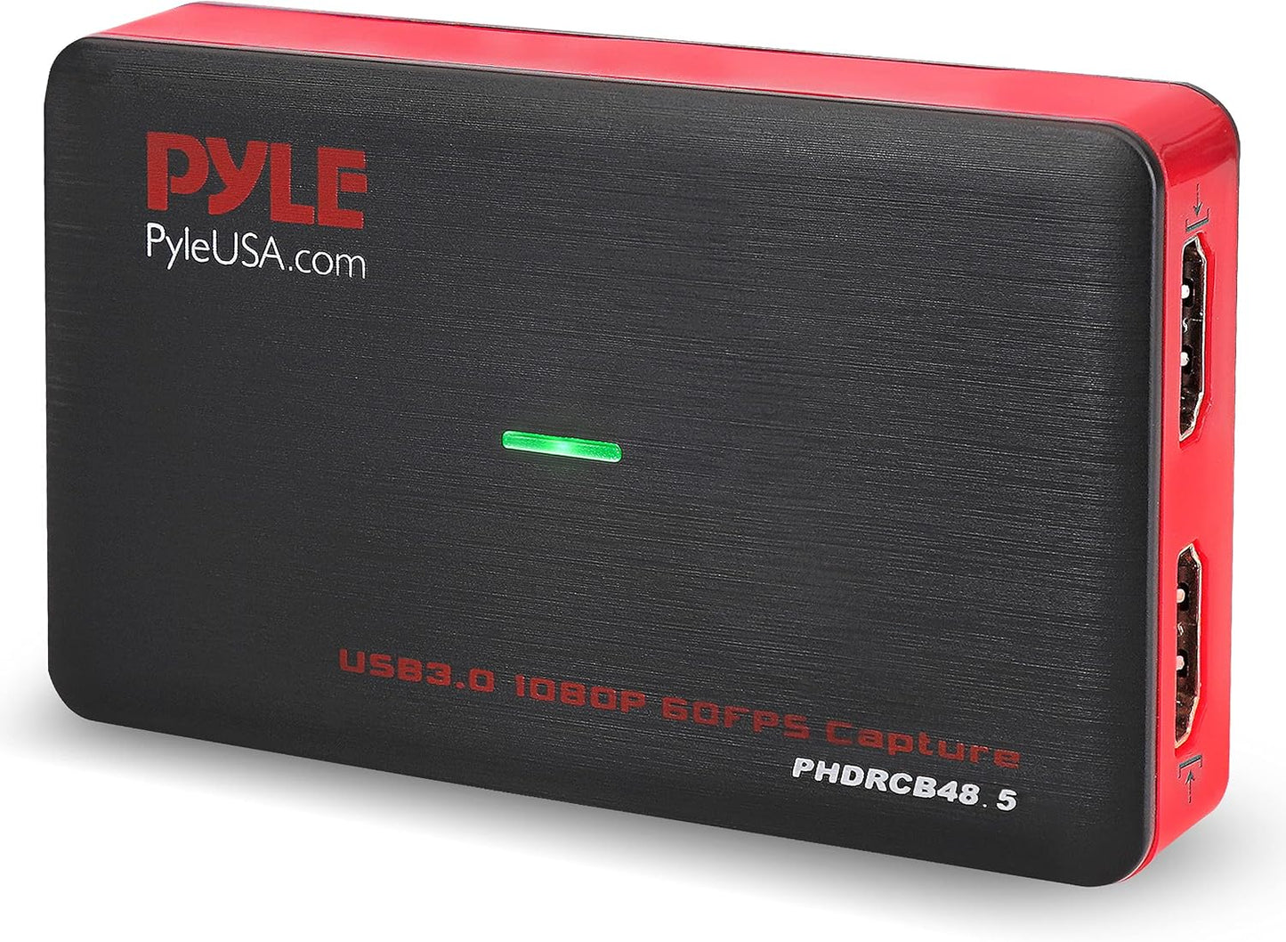 PyleUsa Capture Card Device, 4K HDMI Video Capture Card, 1080P 60FPS, HDMI to USB 3.0 Capture Card for Live Streaming Work with Camera, USB, SD, PC, DVD, Xbox One, Xbox 360, PS4, PS3 and Wii-PHDRCB48
