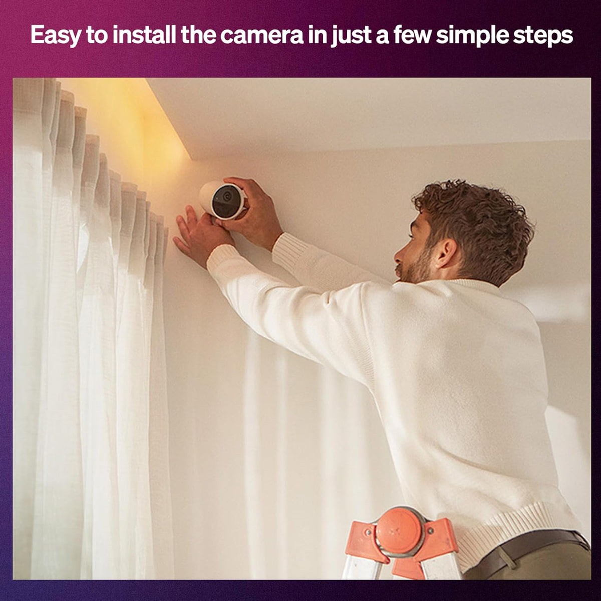 Philips Hue Secure Starter Kit - Includes 3 Secure Contact Sensors (White), 1 Indoor Motion Sensor, 1 Bridge, 2 White & Color Ambiance Smart Bulbs - Easy to Install, Works with Hue App