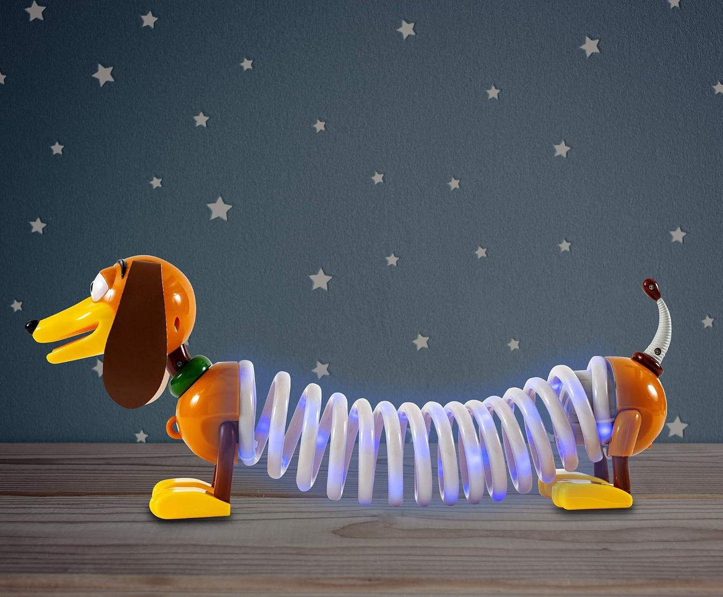 Ukonic Disney Pixar Toy Story Slinky Dog LED Mood Light | Collectible Figure | RGB Color Changing | 12 Inches Long
