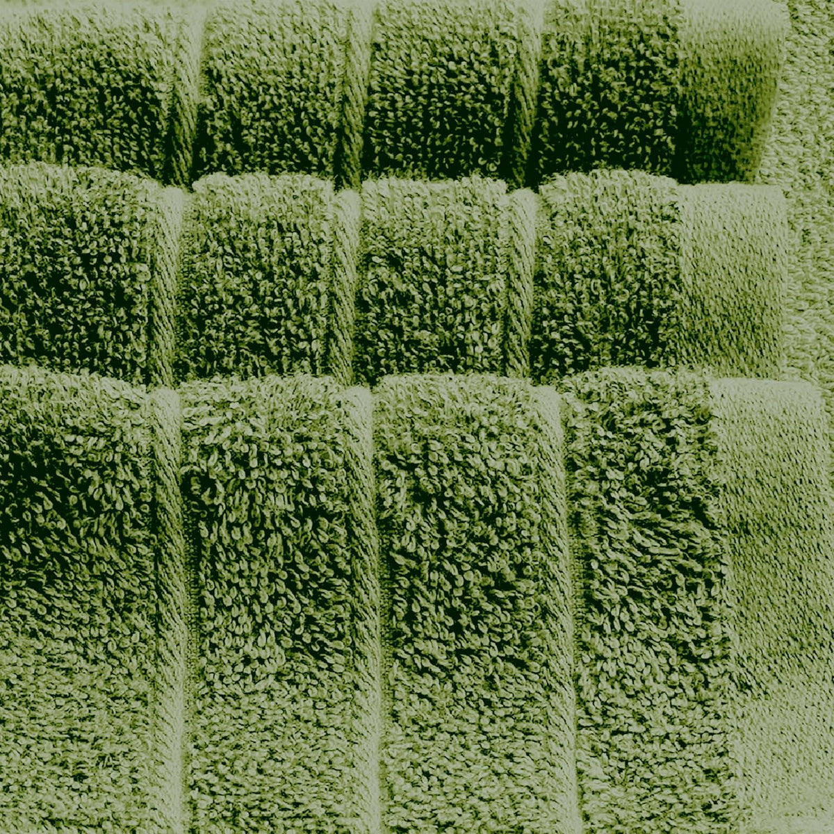 Tens Towels 4 Piece Extra Large Bath Towels 30 x 60 Inches, Green