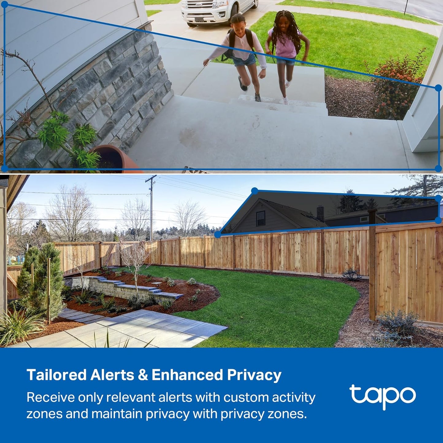 Tapo 1080p Outdoor Wireless Security Camera - Up to 180-Day Battery, Person Detection, Color Night Vision, Subscription-Free Local Storage or Optional Cloud, Works with Alexa & Google Assistant, C400
