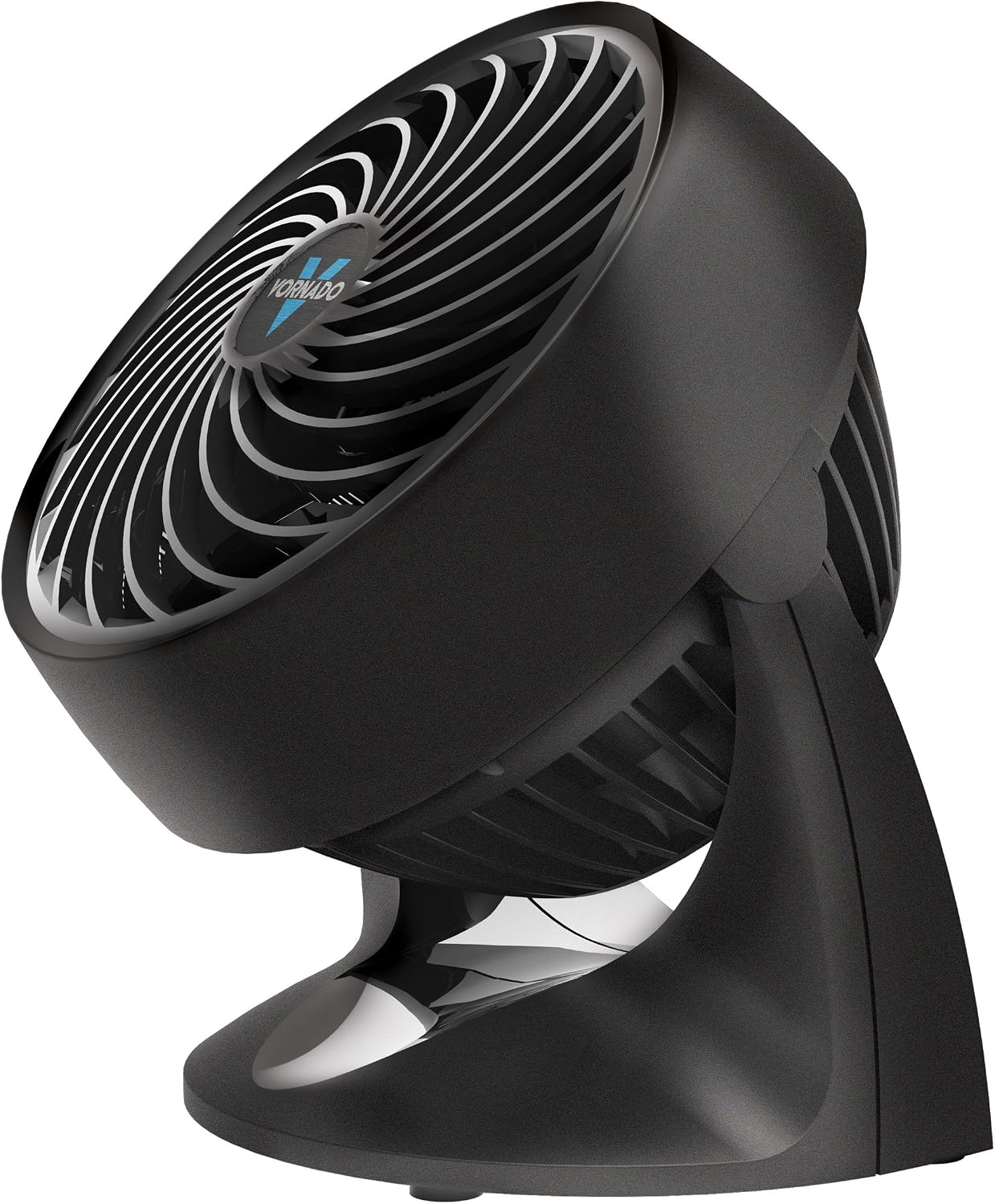 Vornado 133 Personal Air Circulator Fan, Black, 2 Speeds, Adjustable Head | Small Room Air Circulator, Table Fan for Desk, Nightstand