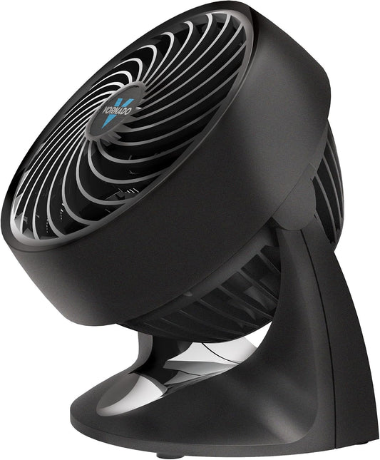 Vornado 133 Personal Air Circulator Fan, Black, 2 Speeds, Adjustable Head | Small Room Air Circulator, Table Fan for Desk, Nightstand
