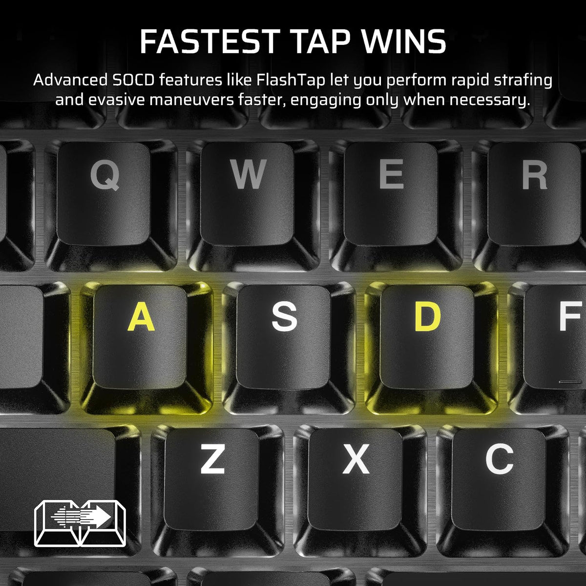 Corsair K70 CORE TKL RGB Tenkeyless Mechanical Wired Gaming Keyboard – Pre-Lubed MLX Red v2 Linear Switches, SOCD, ABS Double-Shot Keycaps, Sound Dampening, 1000Hz Polling, QWERTY NA – Black