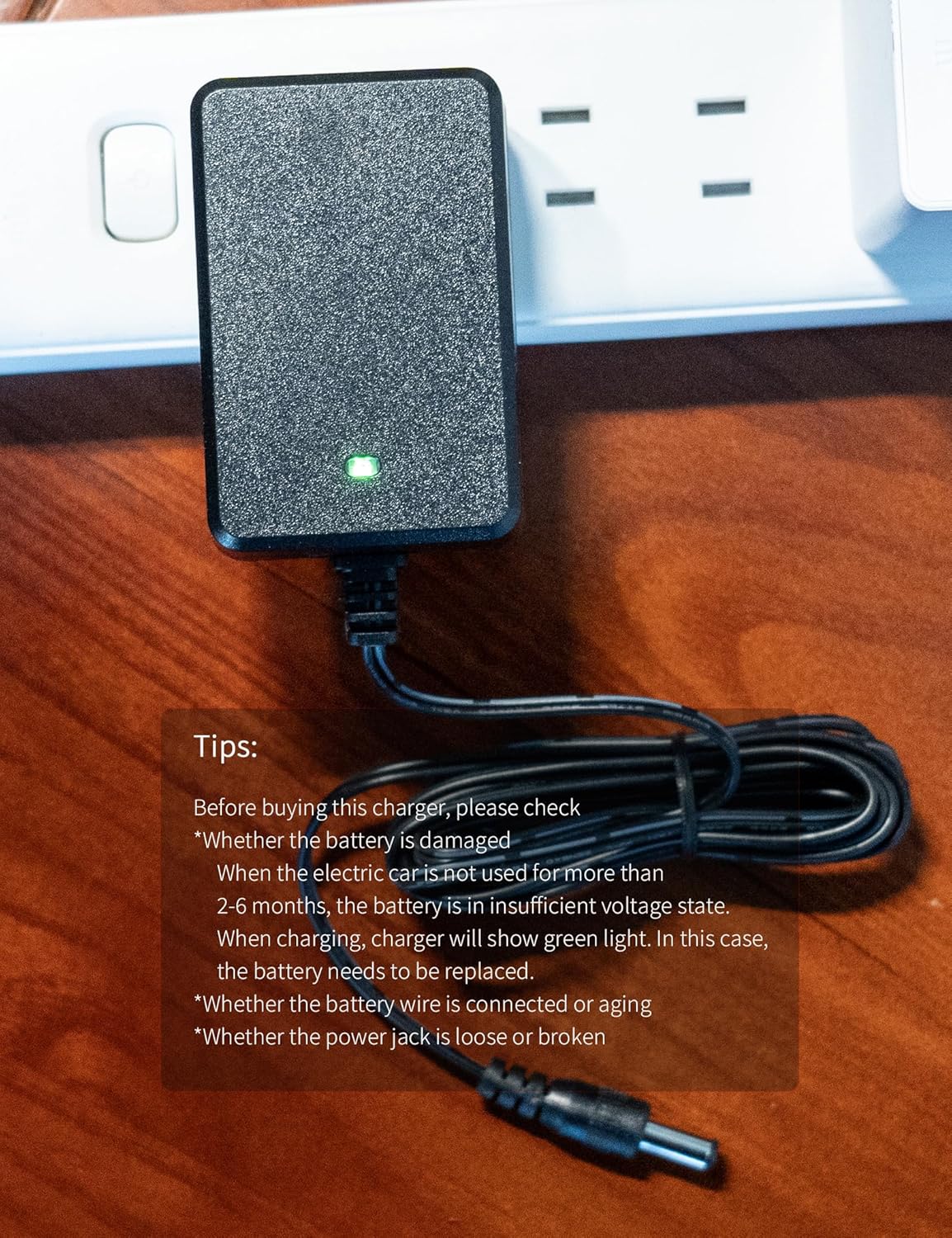 Universal 12V Charger for Kids Ride On Car Toys, 12 Volt Charger Compatible with Best Choice Products TOBBI Truck Jeep Chevrolet Silverado SUV UTV ATV Bumper Cars ANPABO Mercedes-Benz G63