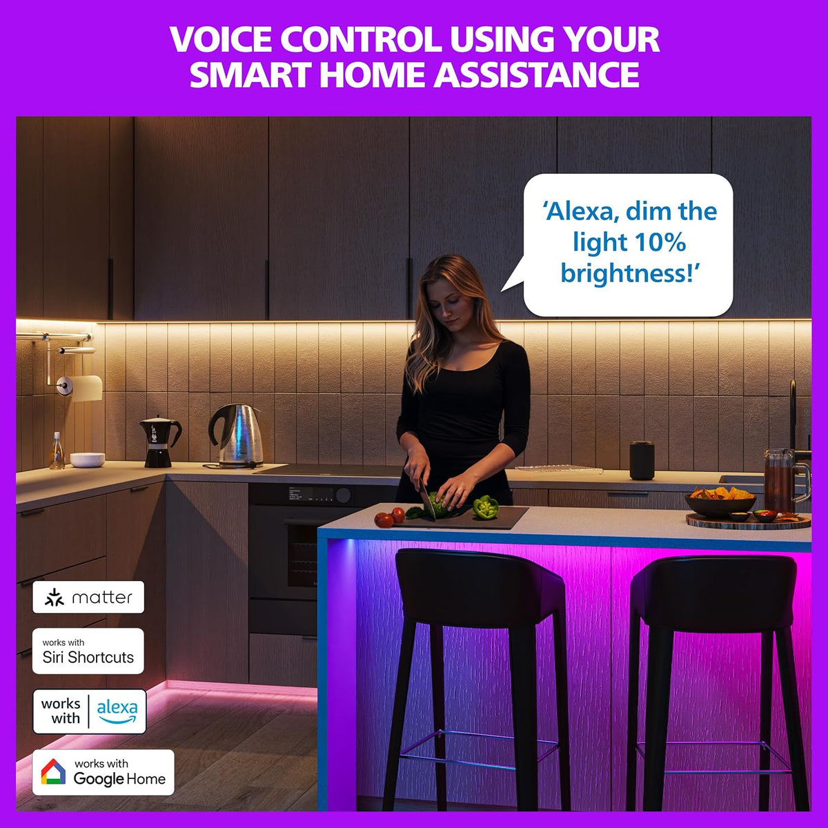 Philips Smart Lighting Smart Plug, Automations, Connected by WiZ, Alexa, Google Home, Apple Home