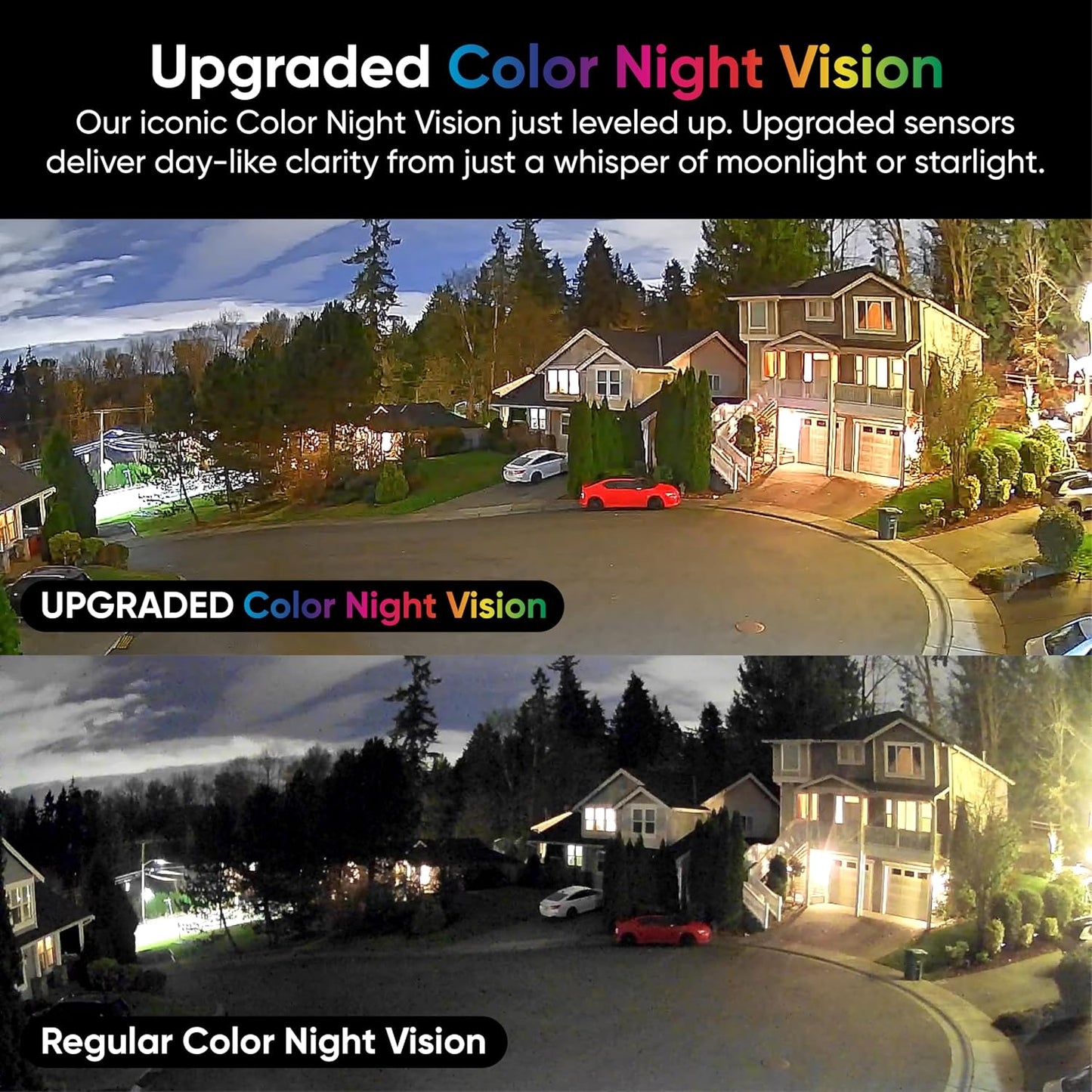 Wyze Window Camera, WiFi Indoor HD Home Security Camera, Upgraded Color Night Vision, Anti-Glare, AI-Powered Motion Detection, 4/7 Recording (RENEWED) (Renewed)